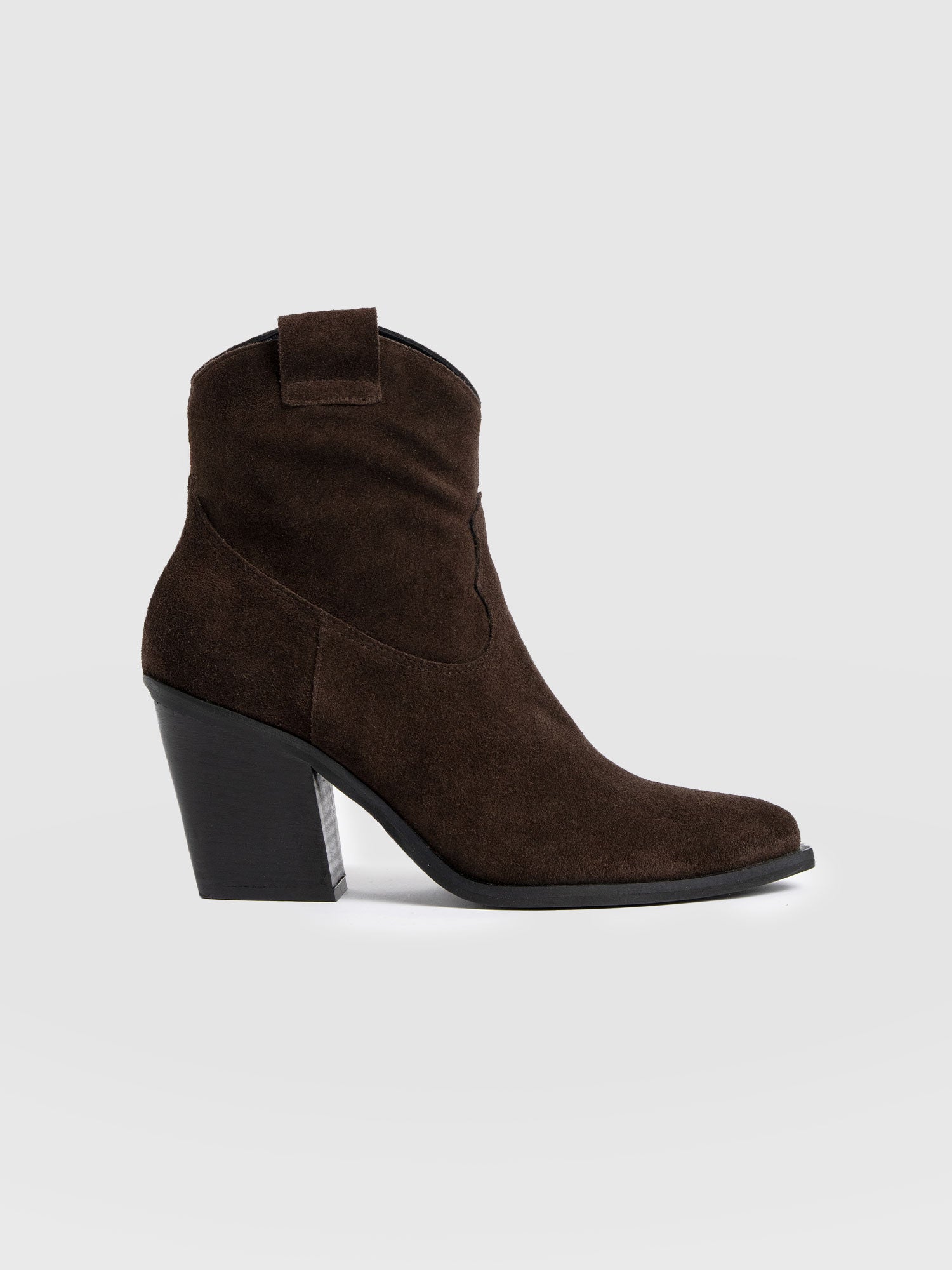 Dallas Mid Boot - Chocolate - Women's Shoes | Saint + Sofia® USA